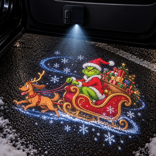 Christmas Car Door Lights